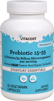 Vitacost Probiotic 15-35 15 Strains - 35 billion CFU† per serving