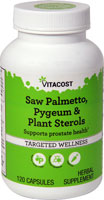 Vitacost Saw Palmetto, Pygeum & Plant Sterols