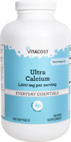 Vitacost Ultra Calcium 1,200 mg per serving with Vitamin D3