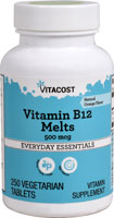 Vitacost Vitamin B-12 Melts Orange