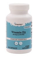 Vitacost Vitamin D3 as Cholecalciferol