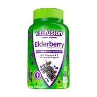 Vitafusion Elderberry Adult Gummies Natural Berry