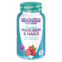 Vitafusion Hair Skin & Nails Multivitamin Natural Raspberry