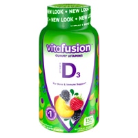 Vitafusion Vitamin D3 Gummies Natural Peach & Berry