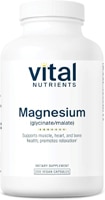 Vital Nutrients Magnesium Glycinate + Malate Magnesium For Sensitive GI Tracts Supports Muscle Heart & Bone Health