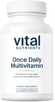 Vital Nutrients Once Daily Multivitamin Complete Daily Vegan For Overall Wellness