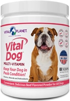 Vital Planet Dog Multivitamin Powder 30 Scoops Beef