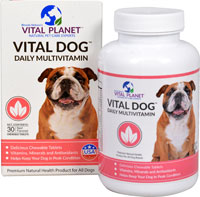 Vital Planet Vital Dog™ Daily Multivitamin Beef