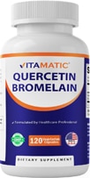 Vitamatic Bromelain 2400 GDU-82.5 mg + Quercetin 400 mg