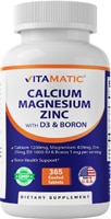 Vitamatic Calcium Magnesium Zinc with D3 & Boron