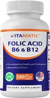 Vitamatic Folic Acid B6 & B12