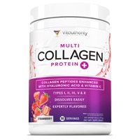 Vitauthority Multi Collagen Protein+ Strawberry