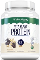 Vitauthority Vita Plant Protein Powder Mix - 30 Servings Vanilla