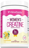Vitauthority Women's Creatine Monohydrate Powder Lemonade