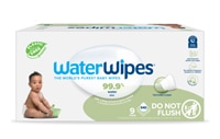 WaterWipes Textured Clean 99.9% Water Based Toddler & Baby Wipes Unscented for Sensitive Skin