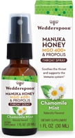 Wedderspoon Manuka Honey & Propolis Throat Spray Chamomile Mint