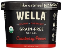 Wella Organic Grain-Free Cereal Cup Cranberry Pecan