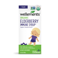 Wellements Organic Elderberry Immune Syrup For Children