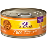 Wellness Wet Cat Food Grain Free Pate Chicken