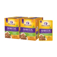 Wellness Wet Cat Food Shreds Healthy Indulgence Chicken & Turkey