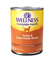 Wellness Wet Dog Food Wholesome Grain Turkey and Sweet Potato