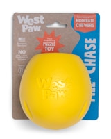 West Paw Dog Puzzle Treat Toy Rumbl Large Dandelion Yellow