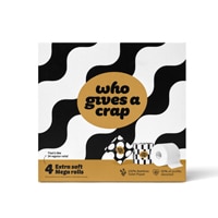 Who Gives A Crap Toilet Paper Bamboo 3-Ply 370 Sheet Roll