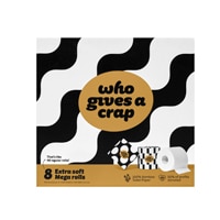 Who Gives A Crap Toilet Paper Bamboo 3-Ply 370 Sheet Roll