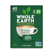 Whole Earth Sweetener Stevia Leaf & Monk Fruit