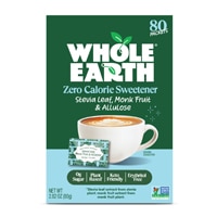 Whole Earth Zero Calorie Sweetener Stevia Monk Fruit & Allulose