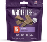 Whole Life Pet Dog Treats One Ingredient High Protein Pure Beef Liver