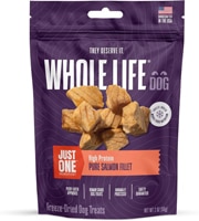 Whole Life Pet Dog Treats One Ingredient High Protein Pure Salmon Fillet