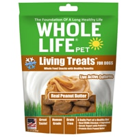 Whole Life Pet Living Treats for Dogs Real Peanut Butter