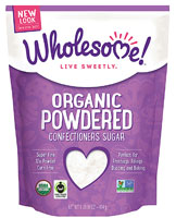 Wholesome Sweeteners Organic Powdered Confectioners Sugar