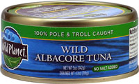 Wild Planet Wild Albacore Can Tuna No Salt Added