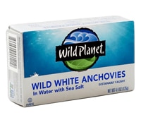 Wild Planet Wild White Anchovies in Water With Sea Salt