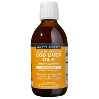 Wiley's Finest Norwegian Cod Liver Oil + Orange Bliss