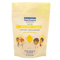 Wiley's Finest Vegan Omega 3 Kids Gummies Fresh Lemonade