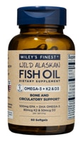 Wiley's Finest Wild Alaskan Fish Oil Vitamin K2