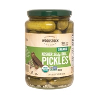 Woodstock Non-GMO Organic Kosher Baby Dill Pickles