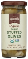 Woodstock Olives Organic Garlic Stuffed