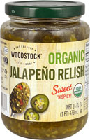 Woodstock Relish Organic Kosher Jalapeno