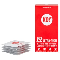 XO! Ultra-Thin Lubricated Condoms