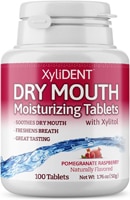 XyliDent Dry Mouth Tablets Pomegranate Raspberry