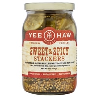 Yee-Haw Pickle Co. Stacker Pickles Sweetened with Honey Sweet & Spicy