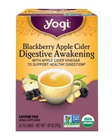 Yogi Tea Digestive Awakening Organic Caffeine Free Blackberry Apple Cider