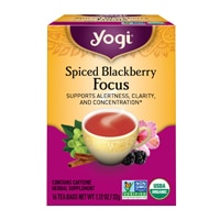 Yogi Tea Focus Organic Spiced Blackberry