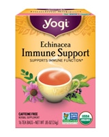 Yogi Tea Immune Support Organic Caffeine Free Echinacea