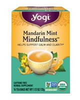 Yogi Tea Mindfulness Organic Mandarin Mint