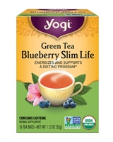 Yogi Tea Organic Blueberry Slim Life Green Tea